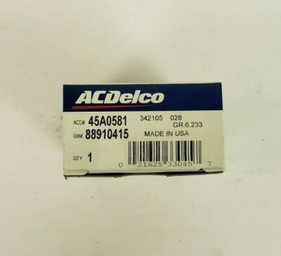 ACDelco Steering Tie Rod End 45A0581 GM OE 88910415 NOS FREE 