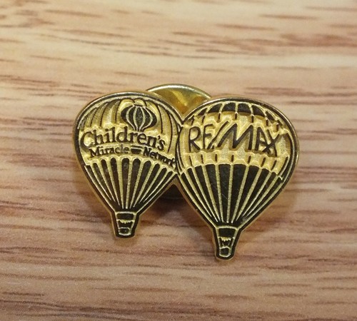 Gold Tone Children's Miracle Network Re/Max - ReMax Hot Air Balloons ...
