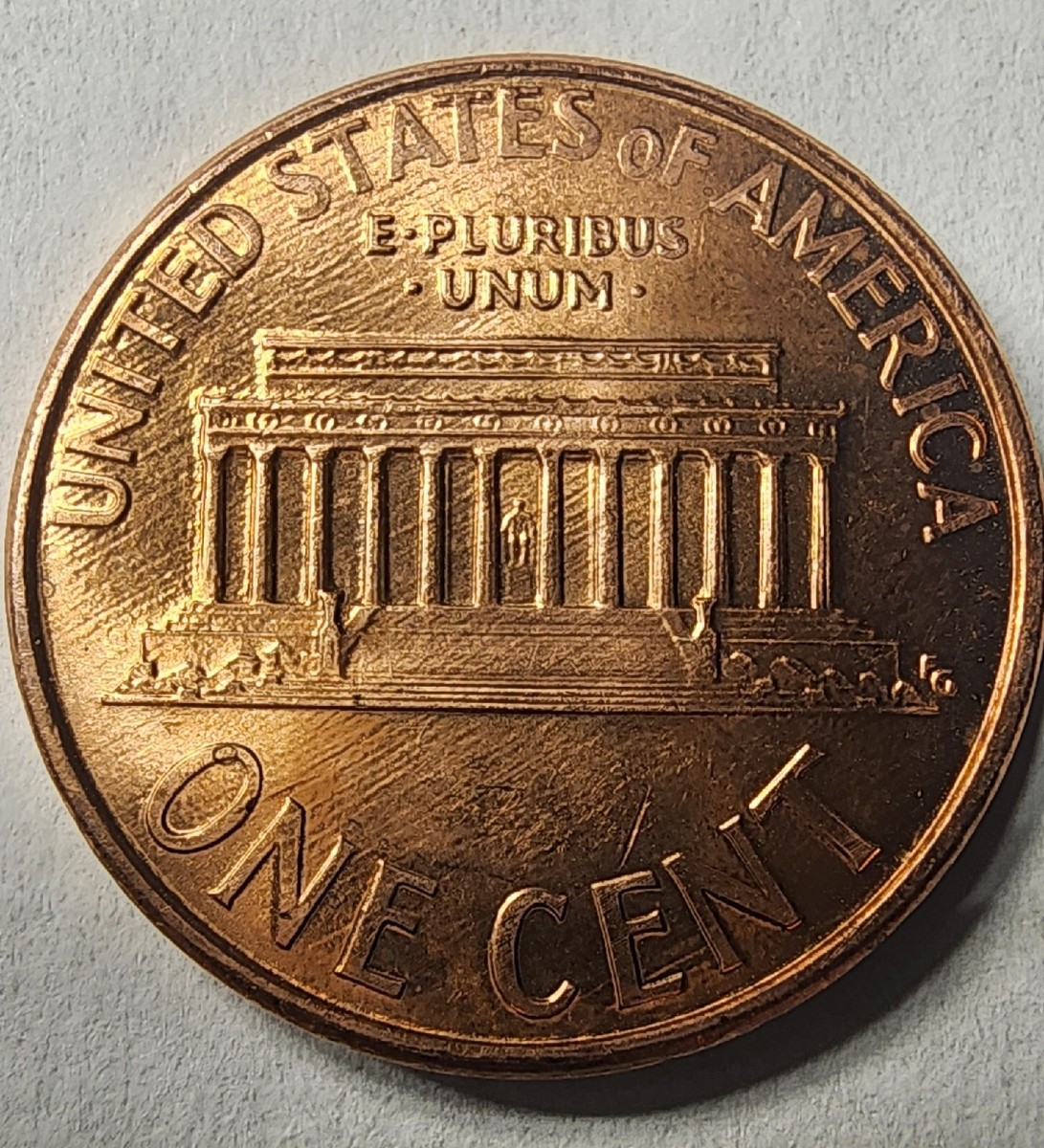 1999 Lincoln Penny No Mint Mark, Grease Strikes Error Date And