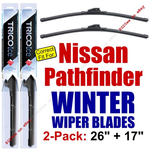 WINTER Wiper Blades 2Pack Premium fit 2013+ Nissan Pathfinder