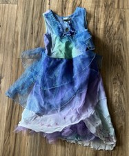 Disney Store SILVERMIST Water FAIRY COSTUME DRESS Size Medium 7-8 Tinker Bell