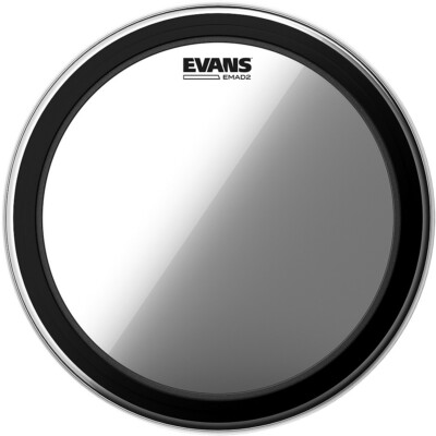 Evans EMAD 2 Clear Batter Bass Drum Head 26 in.