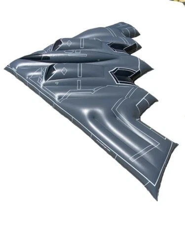 B-2 Stealth Bomber aufblasbares Schwimm Wasserfahrzeug 10' x 6' FLOAT *** - Bild 2 von 4