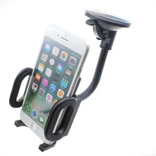 Car Mount Windshield Holder Glass Cradle Rotating Dock Suction for Cell Phones