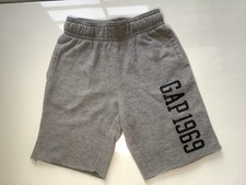 Gap kids boys gray cotton pull on sweat-shorts Xs 4-5