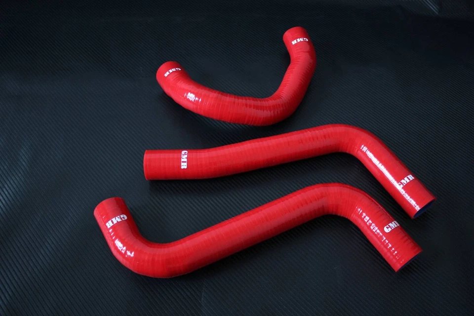 Manguera de radiador de refrigerante de silicona roja para Pontiac GTO 2004 5,7 L V8 Foto 2 de 4