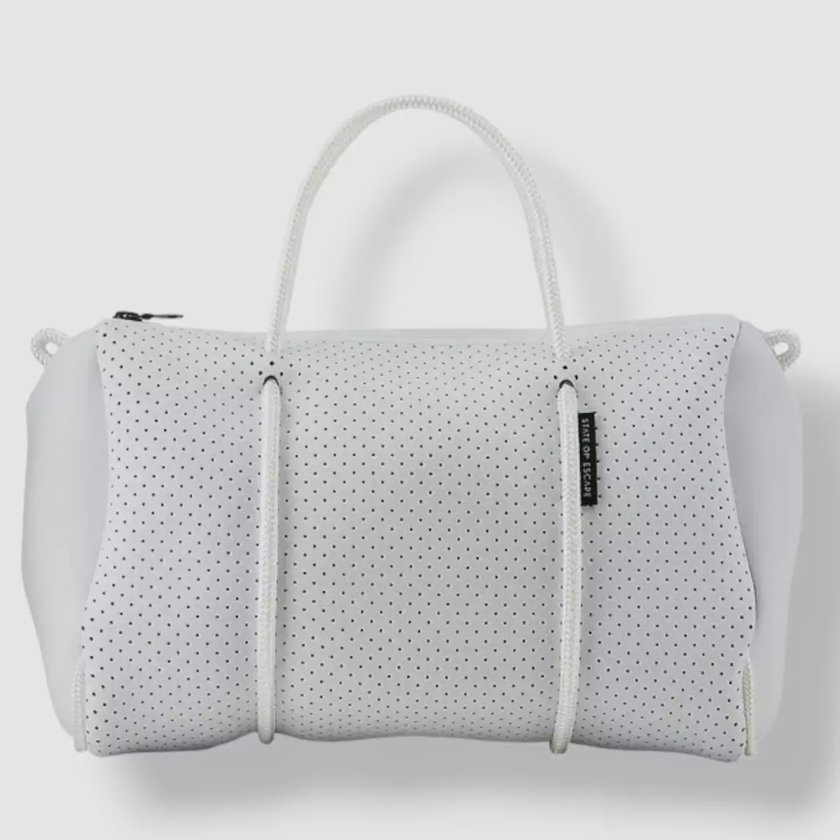 356 State of Escape Women s White Prequel Medium Perforated Crossbody Bag