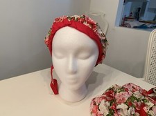 UNISEX BERET SLOUCH EURO STYLE SURGICAL CAP SCRUB HAT CHEF CHEMO NURSING CUSTOM