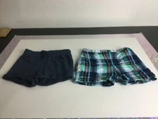 JUMPING BEANS  + 1 UNBRANDED PAIR of BOYS SUMMER SHORTS     12 MONTH     2 PAIRS