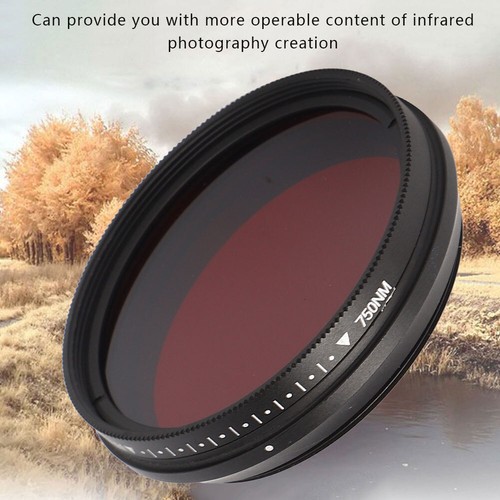 FOTGA Practical Adjustable Infrared Filter Rotating Filter From 530nm To 750 Fit - Picture 16 of 24