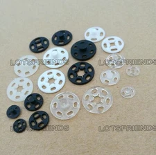 100 sets KAM Resin Press Studs Snap Fasteners Sewing Buttons 7 10 13 15 18 21mm