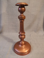 ANCIEN BOUGEOIR EN CUIVRE HAUTEUR 27.5CM