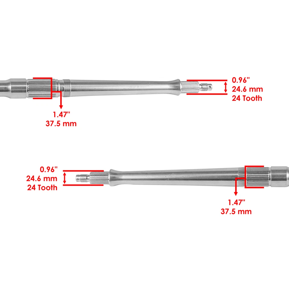 Eixo traseiro para Yamaha YFZ450 YFZ450V 2006 5Tg-25381-10-00 - Imagem 3 de 4