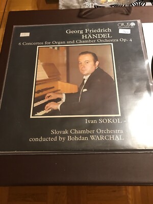 Händel- 6 Concertos Organ And Chamber Orchestra 2 LP Ivan Sokol/ B. Warchal 3162