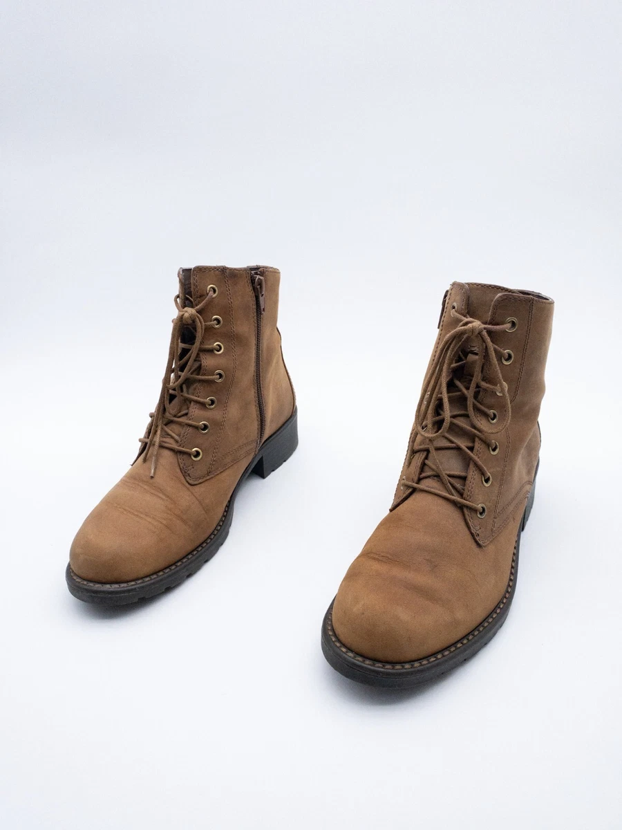 Bottes Clarks Pour Femme - Taille UK 5 (EU 38), Couleur Beige, Cuir - Neuf Sans Emballage D'origine