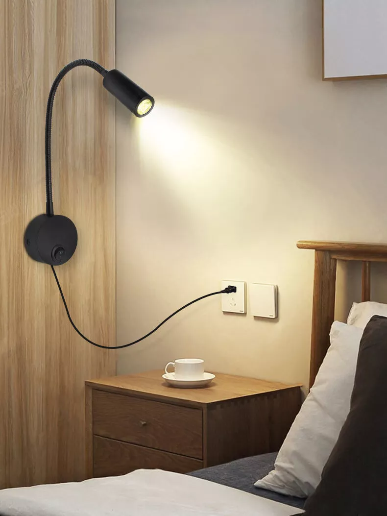 Wall mounted reading sale lamp