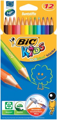 BIC KIDS Buntstifte Evolution ecolutions 12er Kartonetui