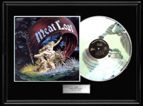 FLEISCHLAIB TOTER RINGER WEISSGOLD SILBER PLATIN TONPLATTE LP MEATLOAF NICHT RIA - Bild 1 von 1