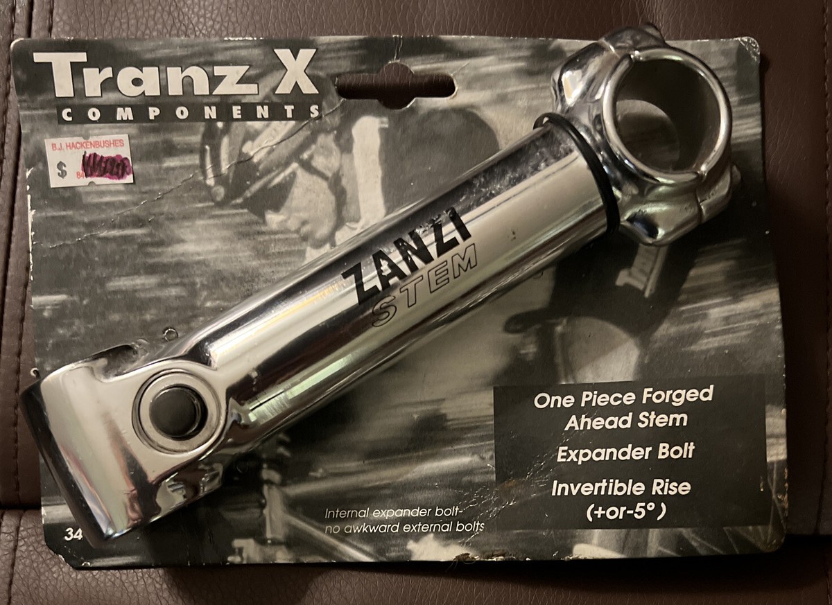 Vintage Mtn Bike 341 A Head Stem 1 1/8 in Threadless Tranz X Zanzi