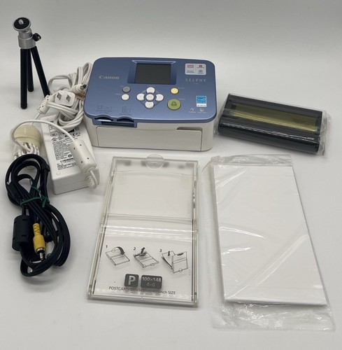 Canon Selphy CP760 Compact Photo Printer With Ink and Paper Lot