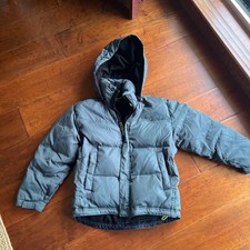 Gap Kids Boys Hooded Puffer Jacket Size M 8-10 Warmest Snow Ski Winter