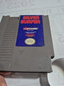 Nintendo Entertainment System NES Silver Surfer Video Game Cartridge Only 1985