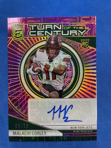 2024 Donruss Elite Football Purple Malachi Corley #TCA-MCO