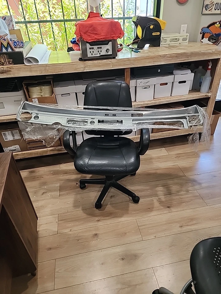 1967 Buick Dash Bezel Wildcat Electra Lesabre Dashboard Cluster Housing - Image 3 of 4