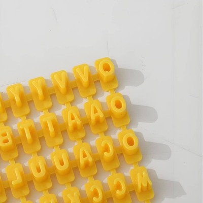 Alphabet Keks Stempel Set leichte Buchstaben Presse Form tragbar