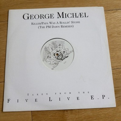 GEORGE MICHAEL Killer/Papa Was A Rollin Stone House Mixes 3 US track promo 12''