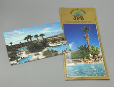 VTG Desert Hot Springs California Booklet Pamphlet Post Card Palm Springs