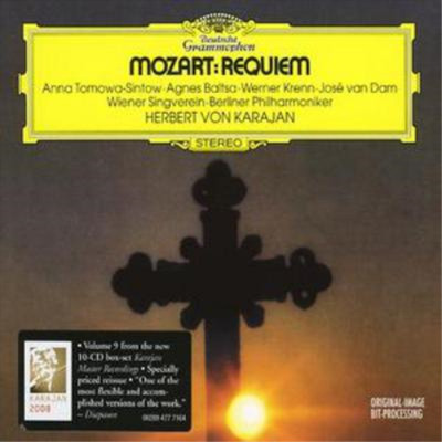 Wolfgang Amadeus Moza Requiem (Von Karajan, Berliner Philharmoniker, Balts (CD)