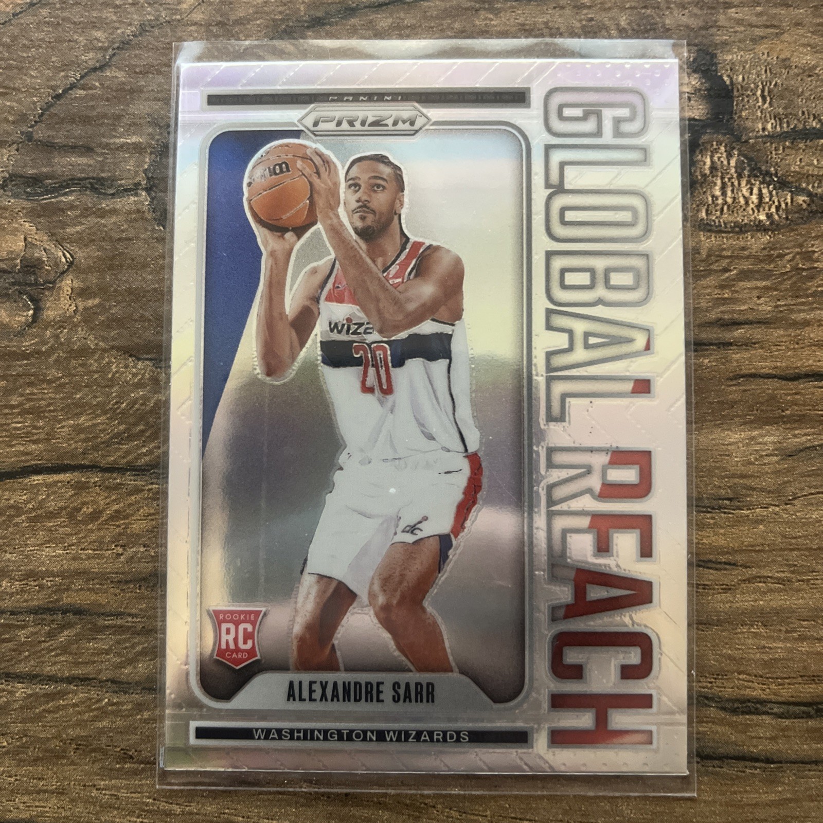 2024-25 Panini Prizm - Global Reach Alexandre Sarr #10 Silver Prizm (RC)