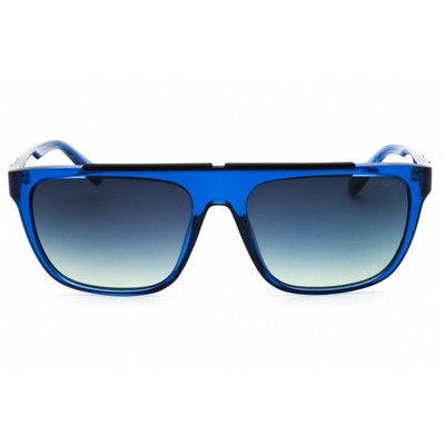 NWT Guess GU00122-90W Sunglasses Guess Unisex Sunglasses Shiny Blue Injected Propionate  main image 3