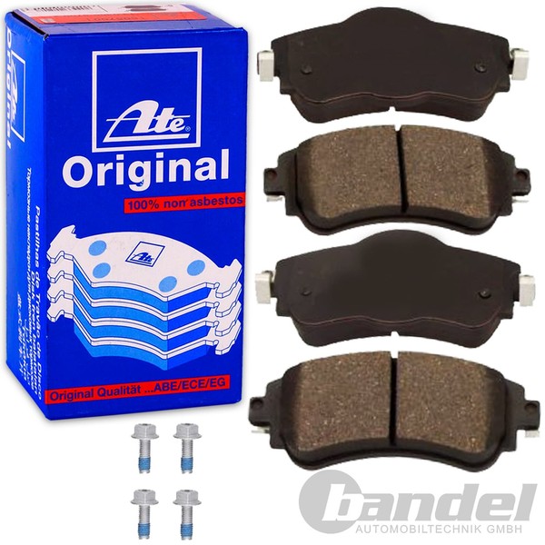 Ate BremsbelÄGe Vorne Passend FüR CitroËN C4 Ii 1.2 -1.6 Thp Vti Hdi Kasten 1.6-image