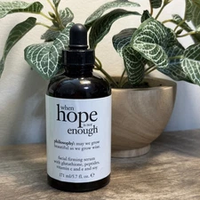 NEW Philosophy When Hope Is Not Enough Facial Firming Serum  5.7 oz NWOB