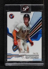 2024 Topps Pristine Blue Pristine Pulsar Refractor 74/75 Matt Chapman #235 11pj