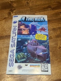 In The Hunt (Sega Saturn, 1994) CIB Complete Authentic Game w/ Reg Card