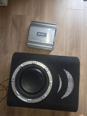 mac Audio MPX 2000, 2 Kanal Leistungsverstärker 500 Watt max. + passiv Subwoofer