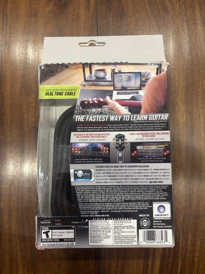 Rocksmith 2014 Edition - PC/Mac (Cable Included) [video game] Open Box - Image 2 of 3