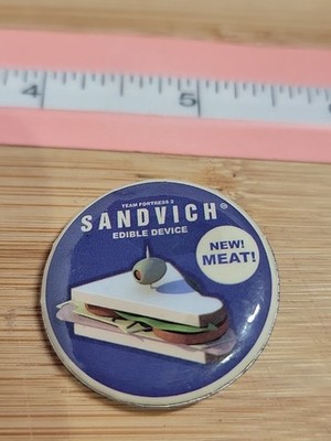 Sandvich Team Fortress 2 Lapel Pin Button Vest Pin Hat Pin 