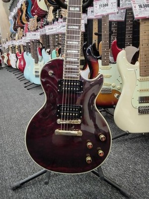 EPIPHONE LES PAUL CUSTOM PROPHECY  W/Hard case Electric Guitar Used From Japan
