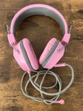 JLab JBuddies Studio On-Ear Kids Wired Headphones, Pink, Studio Volume Safe, Vol