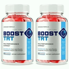 (2 Pack) Boost TRT Male Gummies, BoostTRT Performance Gummy for Men