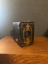 Vintage Kodak Brownie Target Six-16 Art Deco Box Camera 1940's Collectible