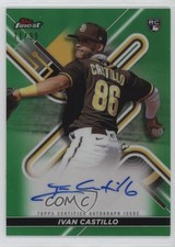 2022 Topps Finest Finest Auto Green Refractor /99 Ivan Castillo #FA-IC Auto 2u3