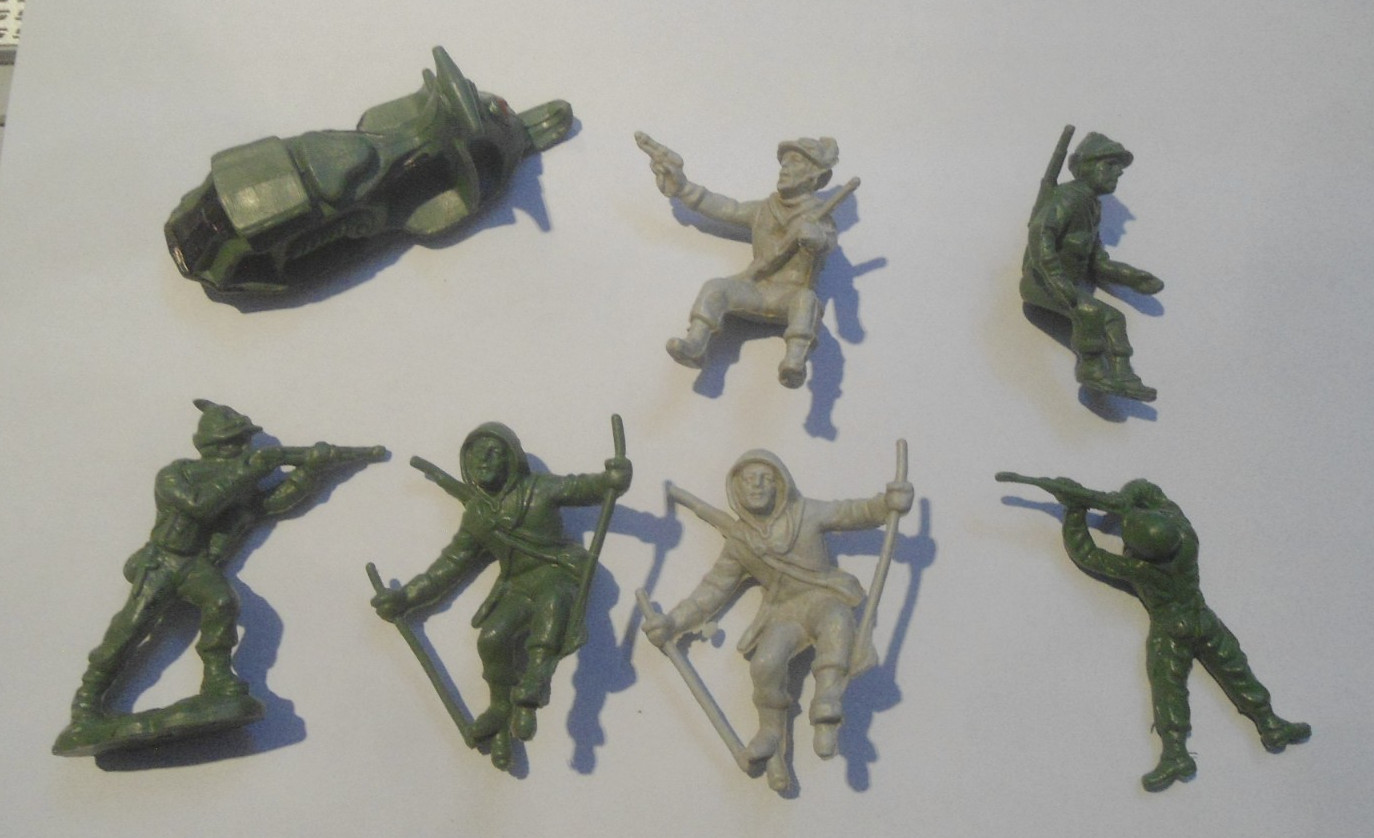 ALPINI D' ITALIA - LOTTO SOLDATINI - SCALA 1/32 ATLANTIC