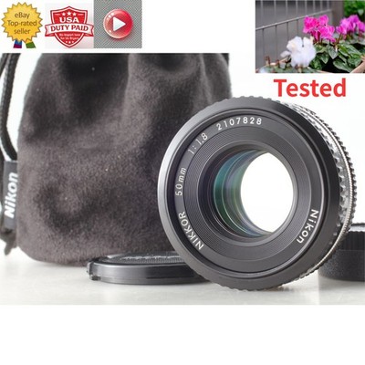 [Near MINT] Nikon Ai-s Nikkor 50mm f/1.8 AIS MF Pancake Prime Lens From JAPAN