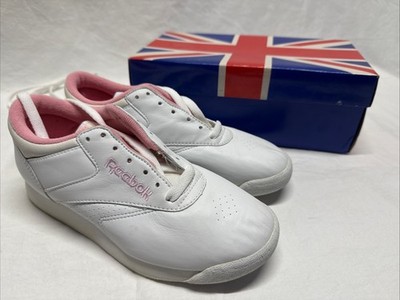 Reebok Classic Inspire White Pink Women s Size 5.5 Vintage 80's New