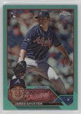 2023 Topps Chrome Update Aqua Refractor 4/199 Jared Shuster #USC18 5y7